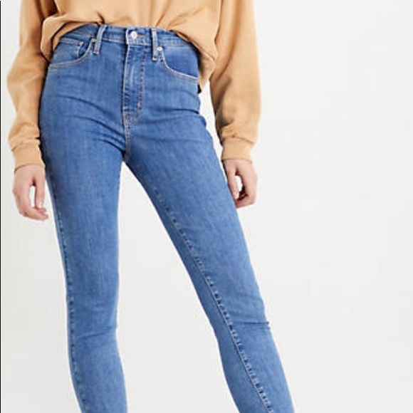 Levi’s ’ Mile High Super Skinny Jeans NWOT never worn - Picture 2 of 8
